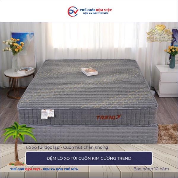 Đệm lò xo túi cuộn Kim Cương Trend 2